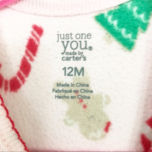 Carter’s | Bundle of Two Christmas Fleece Sleepers - Picture 4 of 7